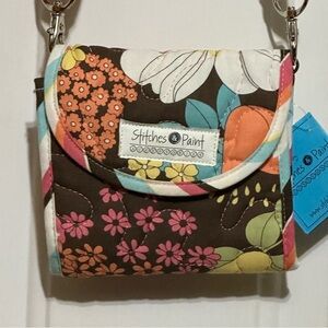 Stitches‎ & Paint Qulited Crossbody Purse